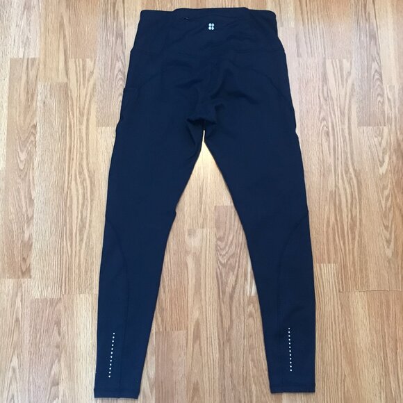 Sweaty Betty Eco Therma Full Length Navy Blue Leggings SB6783 Size Small 4-6 - Picture 11 of 15